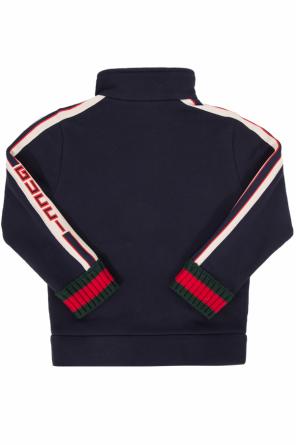 Sweatshirt with a stand up collar, zdjęcie 2 Sweatshirt with a stand up collar od Gucci Kids